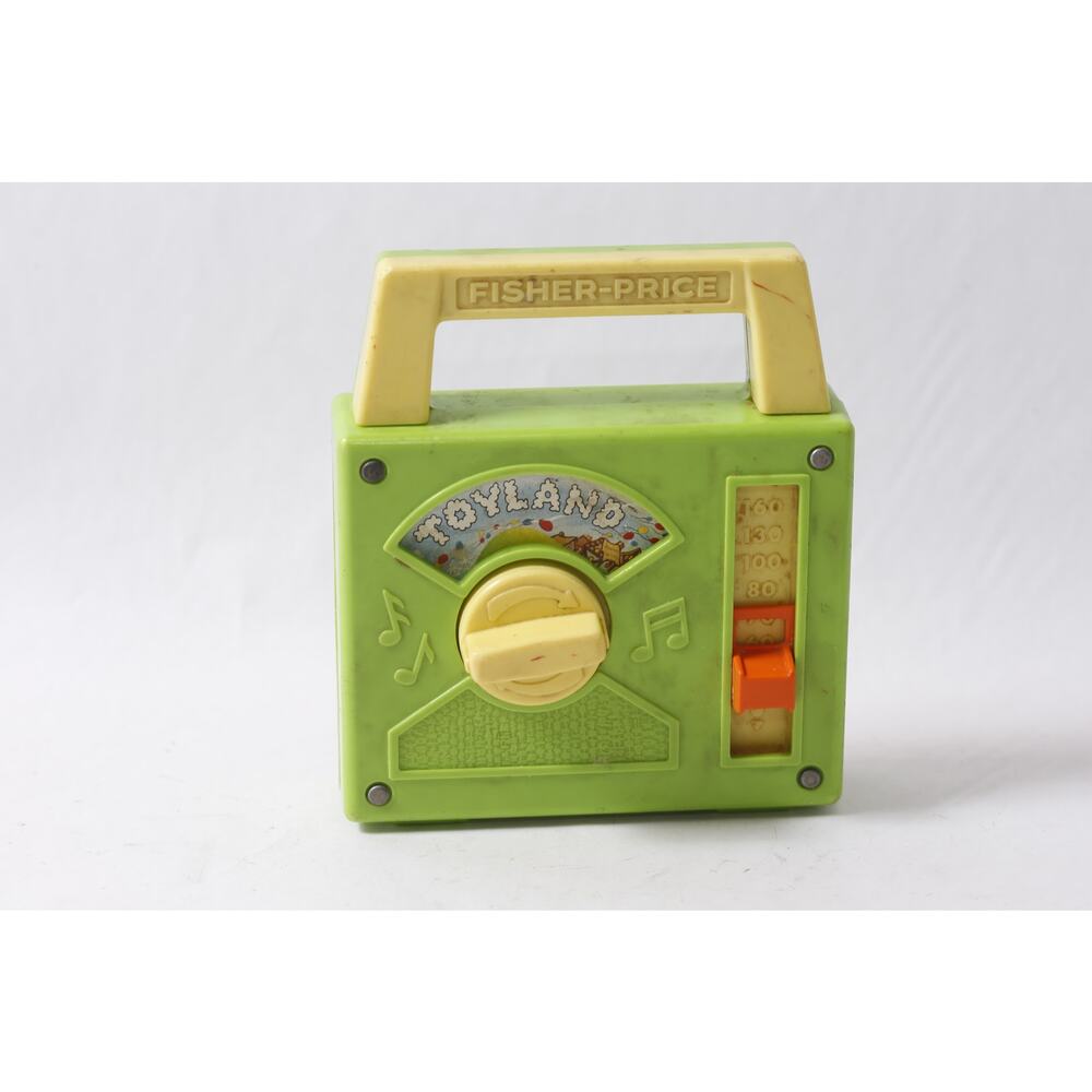 1983 Fisher-Price Toyland Radio 795 Vintage Activity Toy ~ 260514-WH 1365